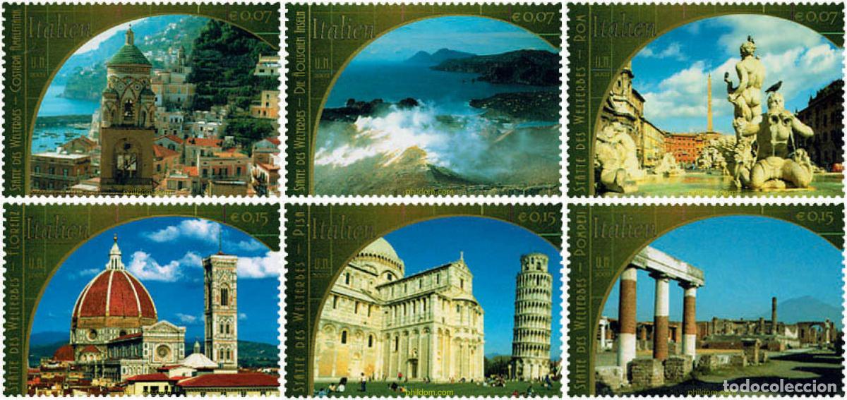 Sellos: 100144 MNH NACIONES UNIDAS. Viena 2002 PATRIMONIO MUNDIAL