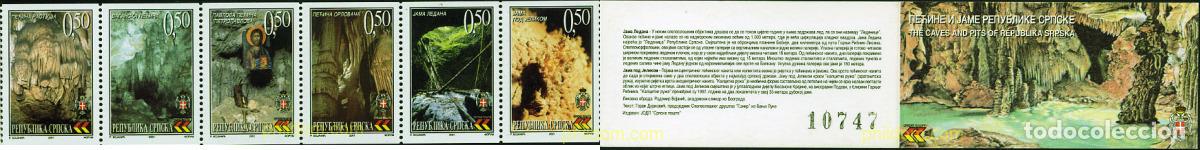 Sellos: 300730 MNH BOSNIA-HERZEGOVINA. Adm Serbia 2001 GRUTAS