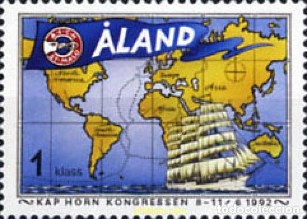 Selos: 101121 MNH ALAND 1992 CONGRESO DEL CABO DE HORNOS EN MARIEHAMM