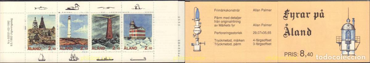 Sellos: 576317 MNH ALAND 1992 FAROS DE ALAND