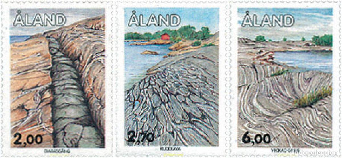 Sellos: 101326 MNH ALAND 1993 ESTRUCTURAS ROCOSAS