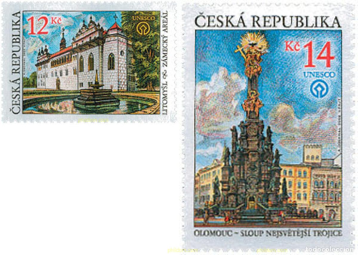 Sellos: 101712 MNH CHEQUIA 2002 BELLEZAS DE NUESTRO PAIS
