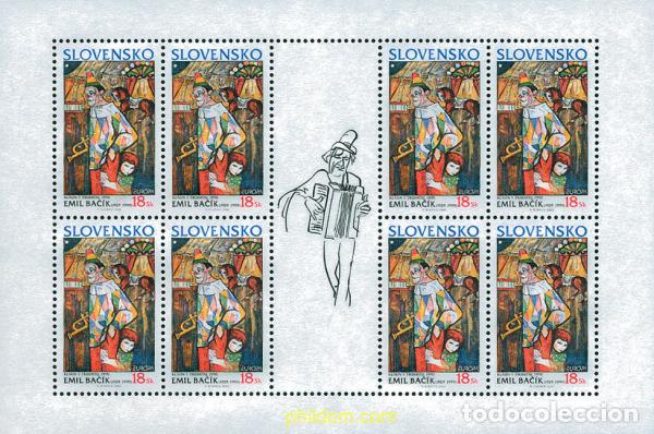 Sellos: 104091 MNH ESLOVAQUIA 2002 EUROPA CEPT 2002 - EL CIRCO