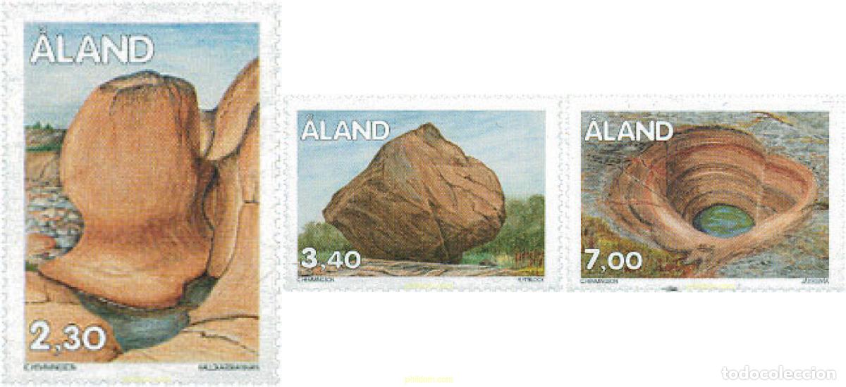 Stamps: 106147 MNH ALAND 1995 ESTRUCTURAS ROCOSAS