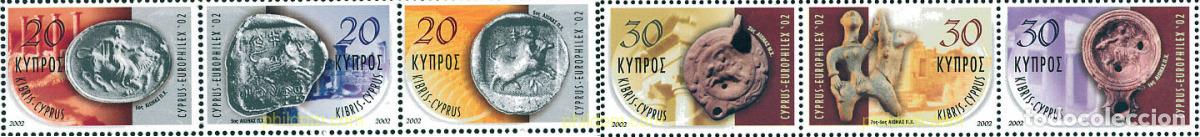 Francobolli: 106164 MNH CHIPRE 2002 EUROPHILEX 02. EXPOSICION FILATELICA INTERNACIONAL