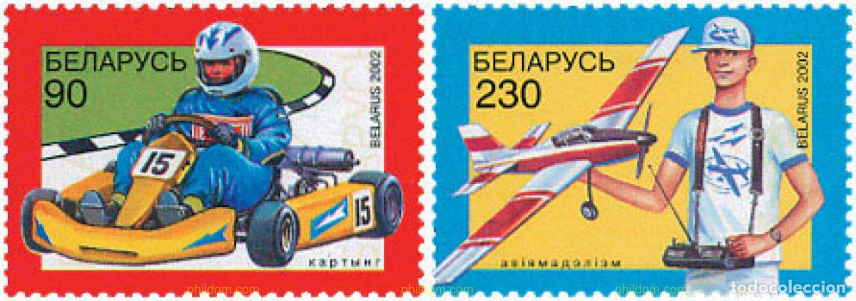 Stamps: 106345 MNH BIELORRUSIA 2002 DEPORTE PARA LA JUVENTUD