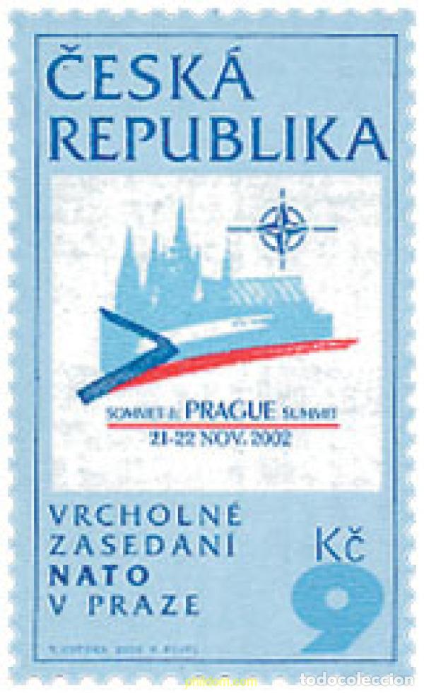 Sellos: 106840 MNH CHEQUIA 2002 CIMERA DE LA OTAN