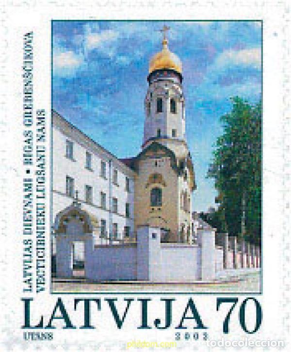 Sellos: 106774 MNH LETONIA 2002 IGLESIA