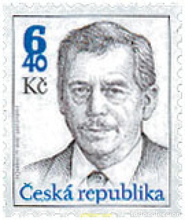 Sellos: 106835 MNH CHEQUIA 2002 PRESIDENTE VACLAV HAVEL