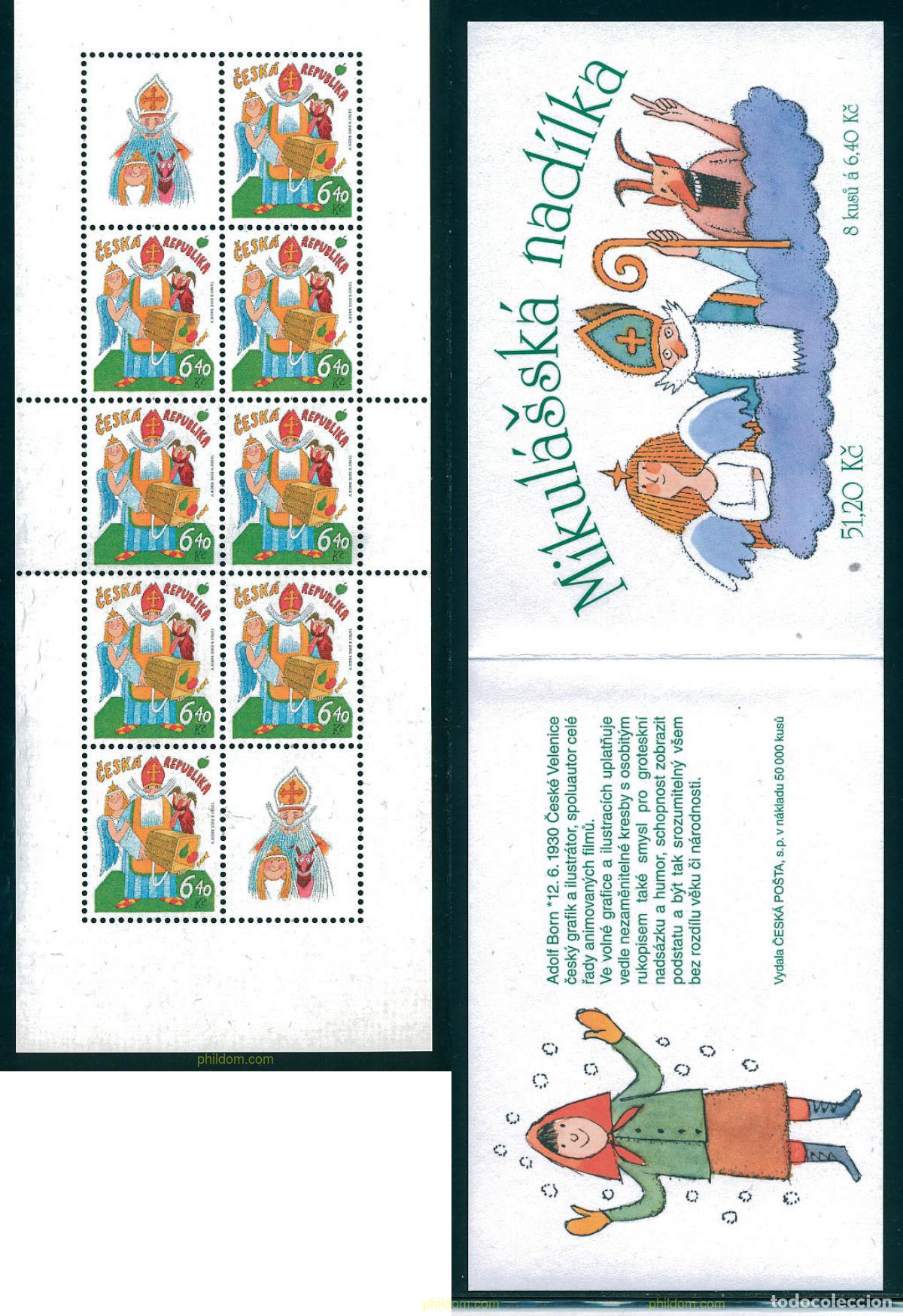 Sellos: 106837 MNH CHEQUIA 2002 SAN NICOLAS