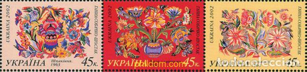Sellos: 106943 MNH UCRANIA 2002 HOMENAJE A HANNA SOBACHKO-SHOSTAK