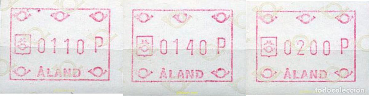 Francobolli: 109811 MNH ALAND 1984 ETIQUETA DE FRANQUEO