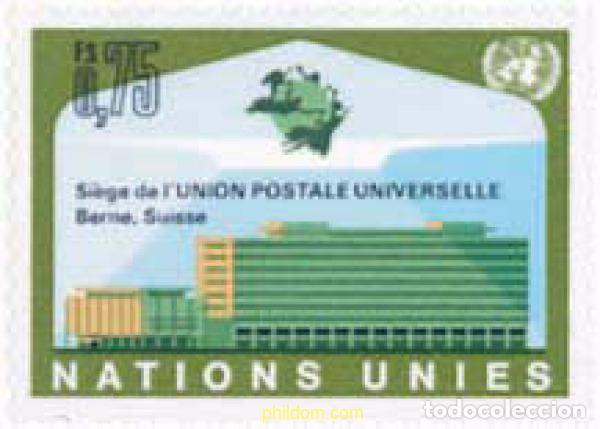 Timbres: 110111 MNH NACIONES UNIDAS. Ginebra 1971 NUEVA SEDE DE LA UPU