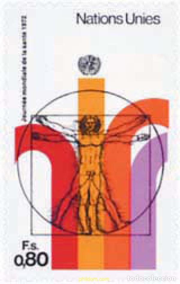 Timbres: 110131 MNH NACIONES UNIDAS. Ginebra 1972 DIA MUNDIAL DE LA SALUD