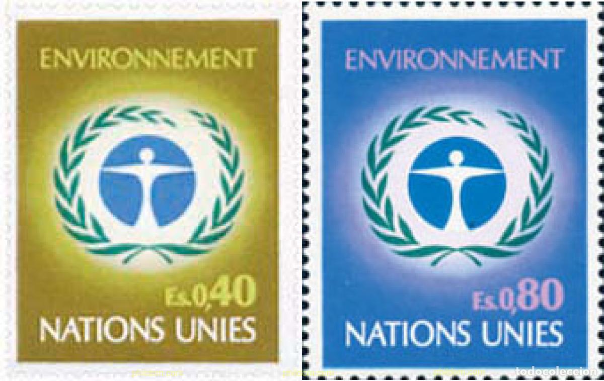 Francobolli: 110132 MNH NACIONES UNIDAS. Ginebra 1972 CONFERENCIA DE LAS NACIONES UNIDAS SOBRE EL MEDIO AMBIENTE