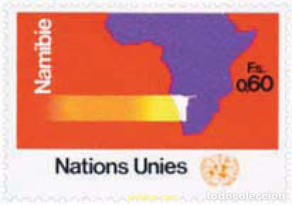 Sellos: 110144 MNH NACIONES UNIDAS. Ginebra 1973 RESOLUCIONES DEL CONSEJO DE NACIONES UNIDAS POR NAMIBIA