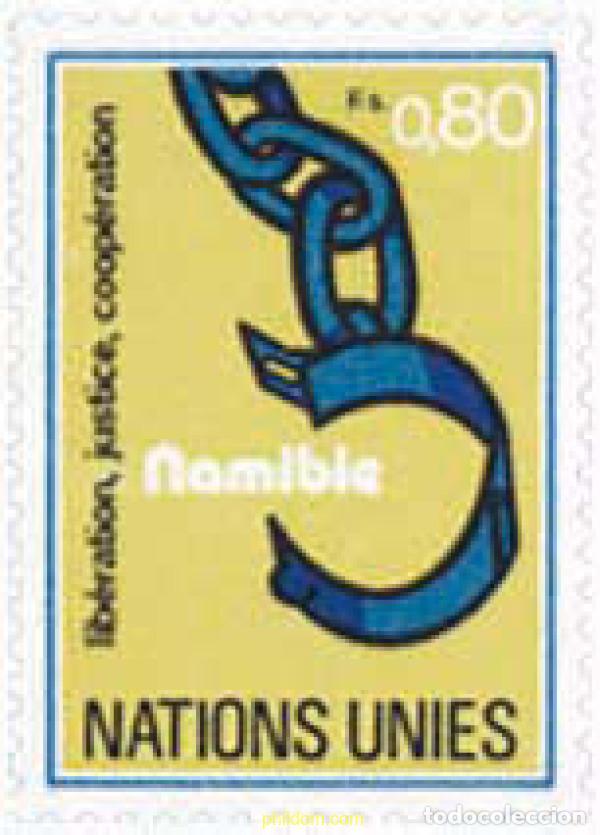 Sellos: 110195 MNH NACIONES UNIDAS. Ginebra 1978 NAMIBIA. LIBERACION, JUSTICIA Y COOPERACION