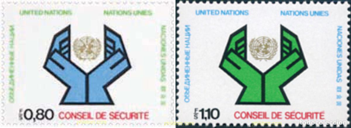 Sellos: 110179 MNH NACIONES UNIDAS. Ginebra 1977 CONSEJO DE SEGURIDAD DE LAS NACIONES UNIDAS