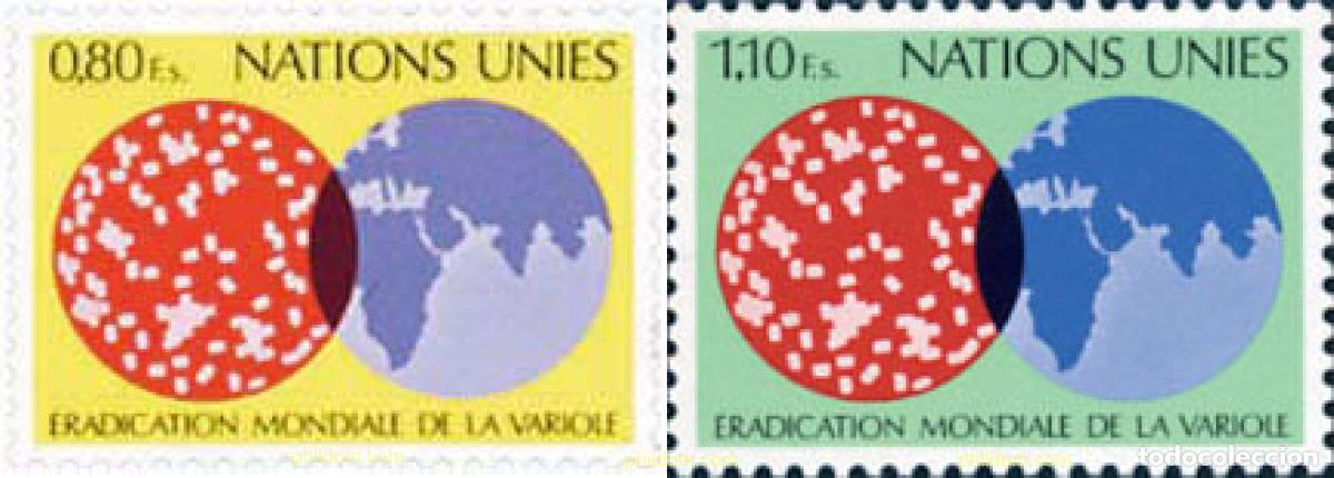 Sellos: 110194 MNH NACIONES UNIDAS. Ginebra 1978 ERRADICACION MUNDIAL DE LA VIRUELA