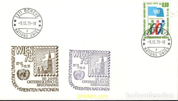 Sellos: 678549 MNH NACIONES UNIDAS. Ginebra 1975 30 ANIVERSARIO DE LAS NACIONES UNIDAS