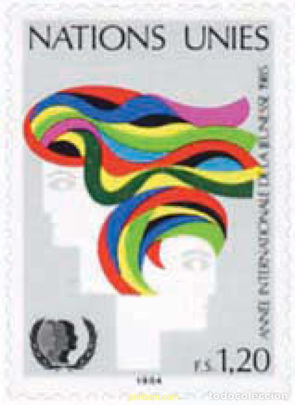 Sellos: 110318 MNH NACIONES UNIDAS. Ginebra 1984 A&Ntilde;O INTERNACIONAL DE LA JUVENTUD