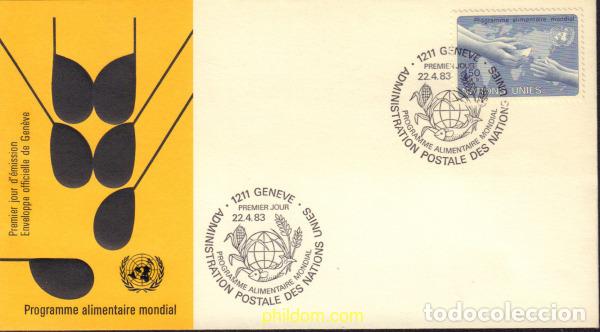 Sellos: 436058 MNH NACIONES UNIDAS. Ginebra 1983 PROGRAMA ALIMENTARIO