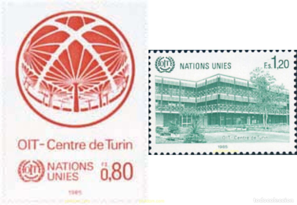 Sellos: 110320 MNH NACIONES UNIDAS. Ginebra 1985 CENTRO INTERNACIONAL TECNICO DE TURIN