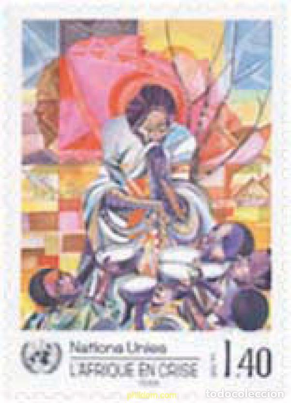 Sellos: 110343 MNH NACIONES UNIDAS. Ginebra 1986 AFRICA EN CRISIS