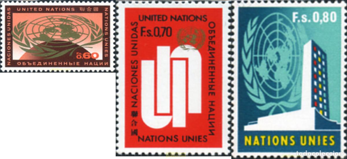 Sellos: 360229 MNH NACIONES UNIDAS. Ginebra 1969 MOTIVOS VARIOS