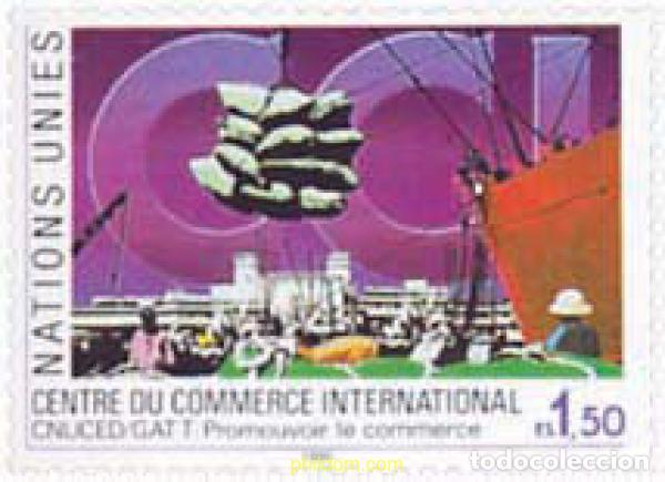 Sellos: 110391 MNH NACIONES UNIDAS. Ginebra 1990 EL CENTRO DE COMERCIO INTERNACIONAL