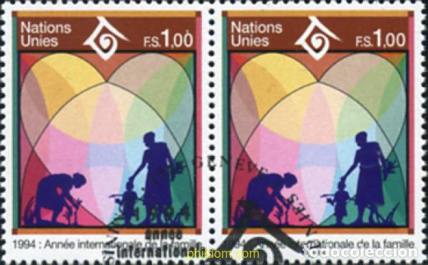 Sellos: 369825 USED NACIONES UNIDAS. Ginebra 1994 A&Ntilde;O INTERNACIONAL DE LA FAMILIA