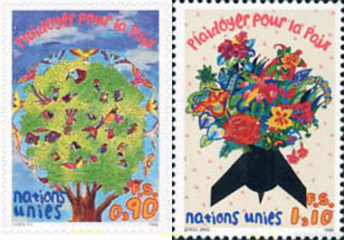 Sellos: 110512 MNH NACIONES UNIDAS. Ginebra 1996 DEFENSA DE LA PAZ