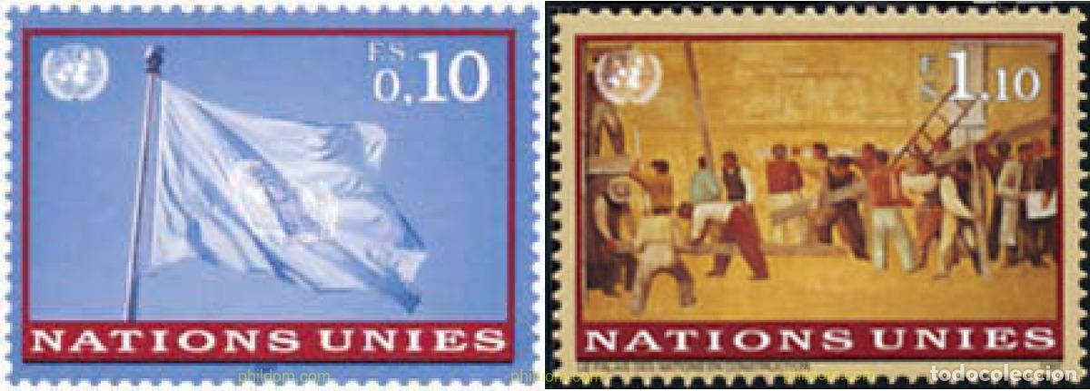 Sellos: 110519 MNH NACIONES UNIDAS. Ginebra 1997 MOTIVOS VARIOS