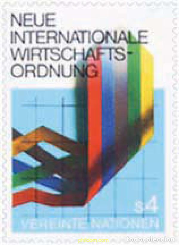 Sellos: 112688 MNH NACIONES UNIDAS. Viena 1980 NUEVO ORDEN ECONOMICO INTERNACIONAL
