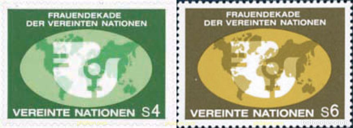 Sellos: 112690 MNH NACIONES UNIDAS. Viena 1980 DECENIO DE LAS NACIONES UNIDAS PARA LA MUJER