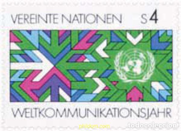 Sellos: 112789 MNH NACIONES UNIDAS. Viena 1983 A&Ntilde;O MUNDIAL DE LAS COMUNICACIONES