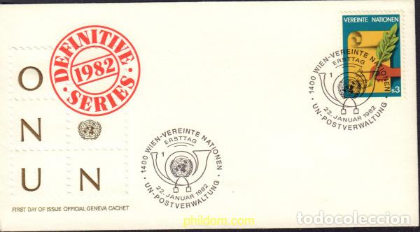 Sellos: 436297 MNH NACIONES UNIDAS. Viena 1982 MOTIVOS VARIOS