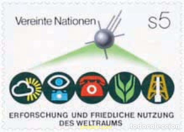 Sellos: 112786 MNH NACIONES UNIDAS. Viena 1982 EXPLORACION DEL ESPACIO