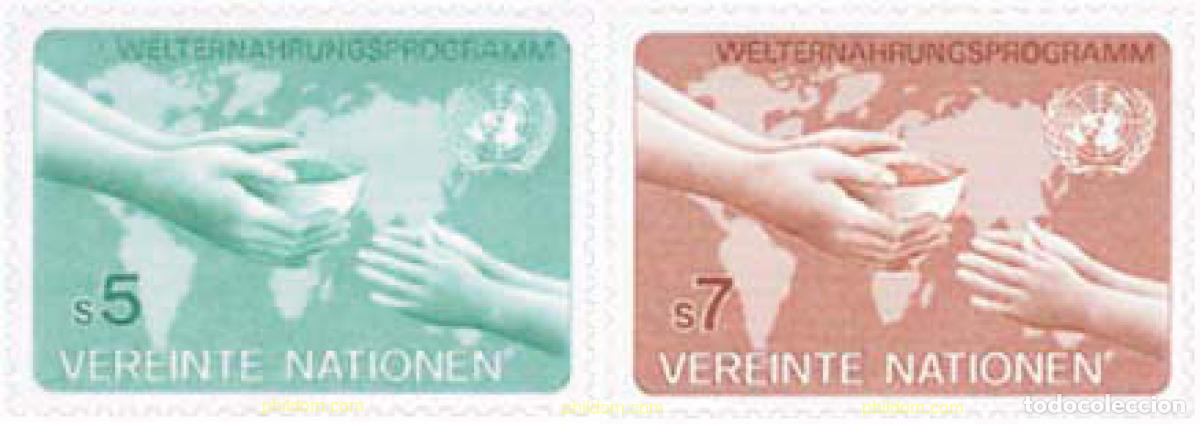 Sellos: 112798 MNH NACIONES UNIDAS. Viena 1983 PROGRAMA ALIMENTARIO