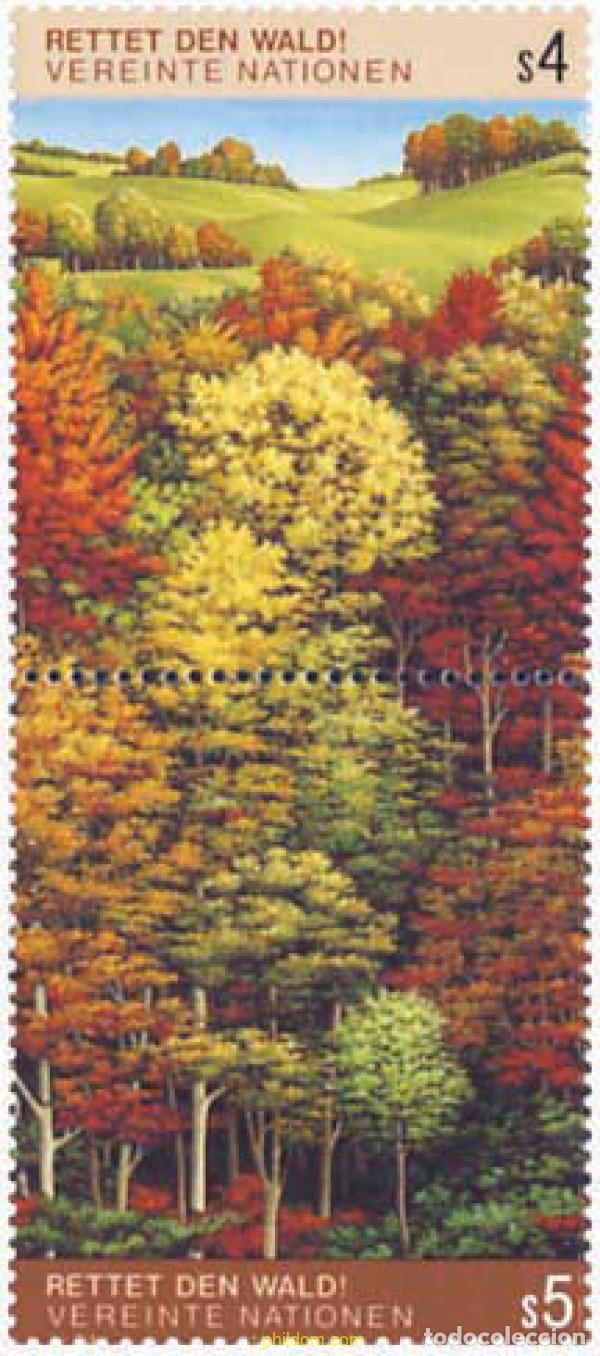 Francobolli: 143730 MNH NACIONES UNIDAS. Viena 1988 SUPERVIVENCIA DEL BOSQUE