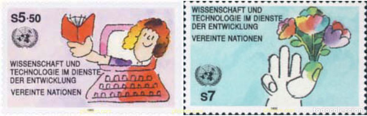 Sellos: 112881 MNH NACIONES UNIDAS. Viena 1992 CIENCIA Y TECNICA AL SERVICIO DEL DESARROLLO