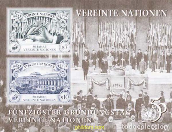 Selos: 112934 MNH NACIONES UNIDAS. Viena 1995 50 ANIVERSARIO DE LAS NACIONES UNIDAS