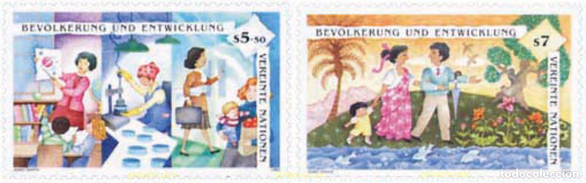 Selos: 112900 MNH NACIONES UNIDAS. Viena 1994 POBLACION Y DESARROLLO