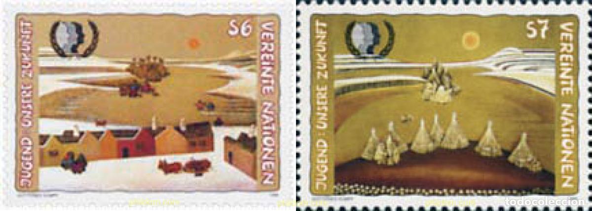 Selos: 112907 MNH NACIONES UNIDAS. Viena 1995 JUVENTUD