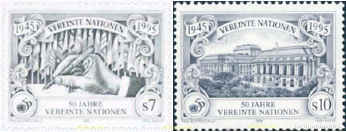 Briefmarken: 112929 MNH NACIONES UNIDAS. Viena 1995 50 ANIVERSARIO DE LAS NACIONES UNIDAS
