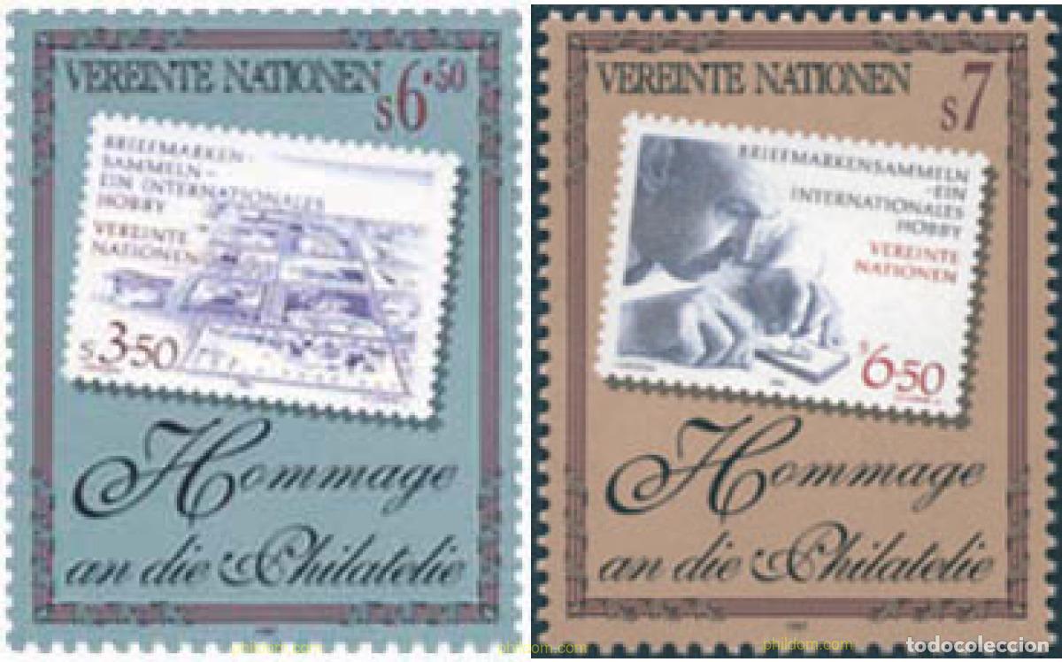 Briefmarken: 112960 MNH NACIONES UNIDAS. Viena 1997 HOMENAJE A LA FILATELIA