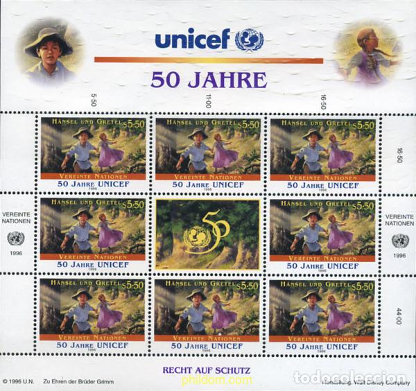 Briefmarken: 158733 MNH NACIONES UNIDAS. Viena 1996 50 ANIVERSARIO DE LA UNICEF
