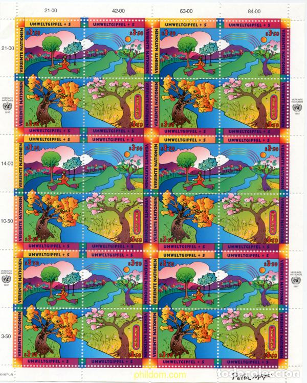 Briefmarken: 276085 MNH NACIONES UNIDAS. Viena 1997 CUMBRE DEL PLANETA TIERRA