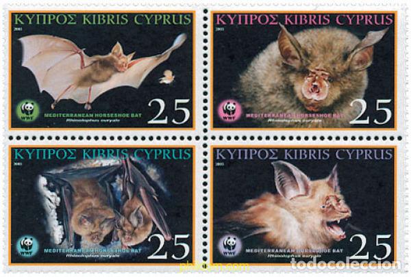 Sellos: 113017 MNH CHIPRE 2003 PROTECCION DE LA NATURALEZA
