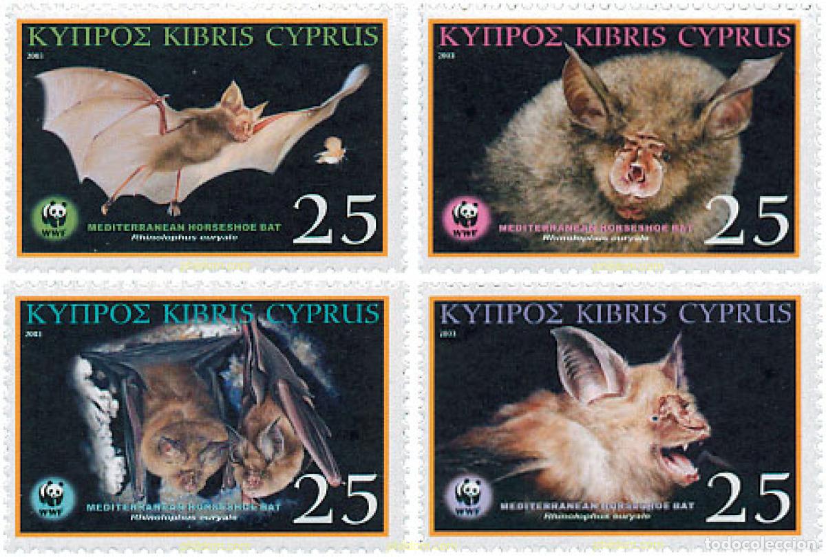 Stamps: 199529 MNH CHIPRE 2003 PROTECCION DE LA NATURALEZA